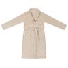 vidaXL Badrock Utan Huva Beige xxl Flanell
