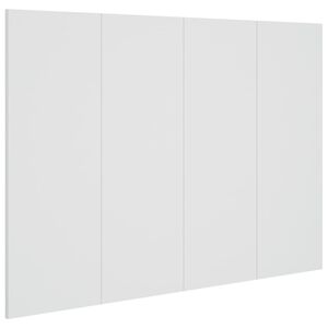 vidaXL S&auml;nggavel vit 120x1,5x80 cm konstruerat tr&auml;