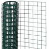 Nature St&aring;ltr&aring;dsn&auml;t fyrkantig 1x2,5m 25mm plastbelagd st&aring;l gr&ouml;n