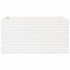 vidaXL Odlingsl&aring;da vit 90x60x45,5 cm massiv furu