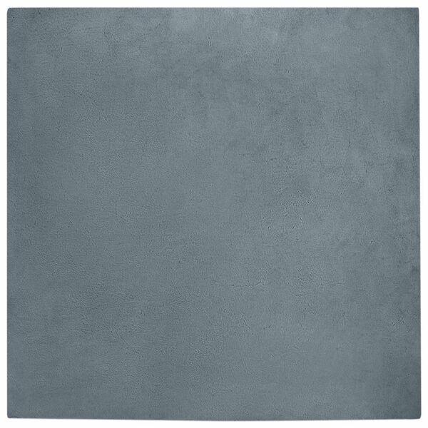 vidaXL Fusk-kaninp&auml;lsmatta Olite Antracit 120 x 120 cm Polyester