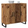 vidaXL Sideboard Gammalt tr&auml; 90 x 34 x 80 cm Konstruerat tr&auml;