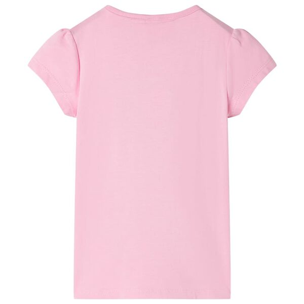 T-shirt f&ouml;r barn ljus rosa 92