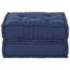 vidaXL Modulär soffa Indigo 70 x 70 x 36 cm tyg