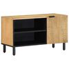 vidaXL TV-b&auml;nk brun 80x31,5x46 cm mango i massivt tr&auml;