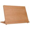 vidaXL Bordstaffli 65x48x7 cm massivt boktr&auml;