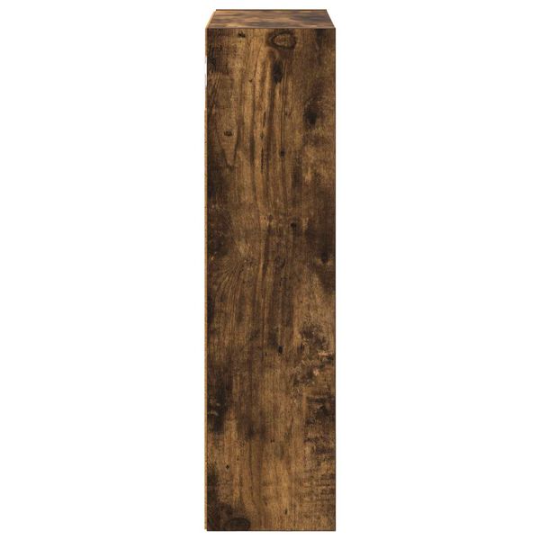 vidaXL Badrumsv&auml;ggsk&aring;p R&ouml;kt Ek 40 x 16 x 62,5 cm Konstruerat tr&auml;