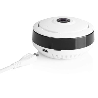 Smartwares IP-kamera för inomhusbruk 360° 7x7x3,5 cm vit