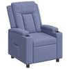 vidaXL Reclinerf&aring;t&ouml;lj Jeansbl&aring; 75 x 95 x 100 cm Tyg