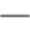 vidaXL Pocketresårmadrass taupe 90x200x20 cm tyg