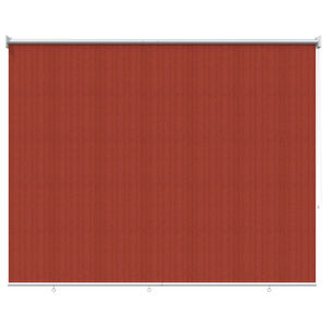 vidaXL Utomhus Rullgardin 90% UV Block Terrakotta 180 x 140 cm HDPE