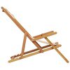 vidaXL Hopf&auml;llbara solstolar 2 st beige tyg och massivt tr&auml;
