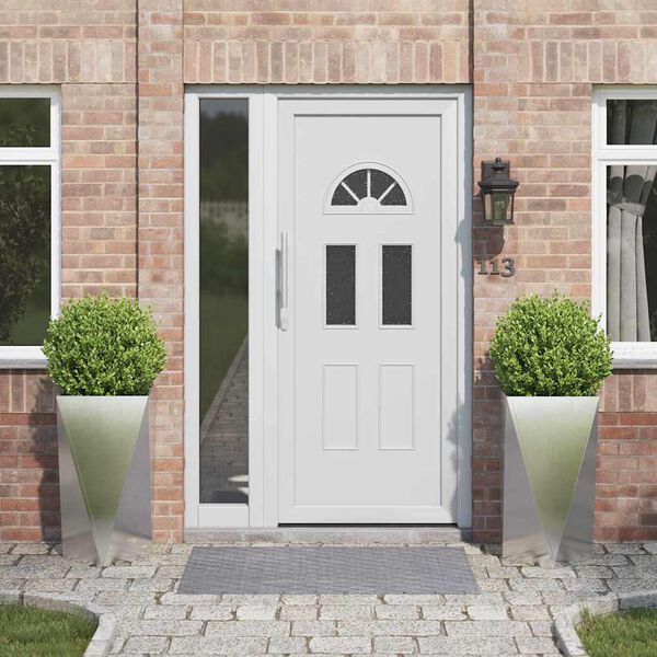 vidaXL Planteringsk&auml;rl 2 pcs Silver 40 x 40 x 75 cm Rostfritt st&aring;l