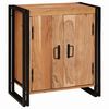 vidaXL Nattduksbord Brun 66 x 35 x 76 cm massivt akacia