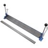 vidaXL Manuellt styrd falsmaskin f&ouml;r metallpl&aring;t 760 mm