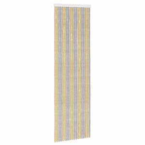 vidaXL Insektsgardin Chenille Gr&aring; och Beige 56 x 185 cm 100% PP