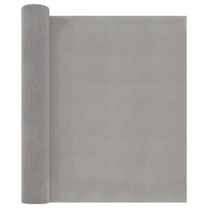vidaXL N&auml;tduk 40 x 500 cm 120 Mesh Rostfritt st&aring;l 201 Silver