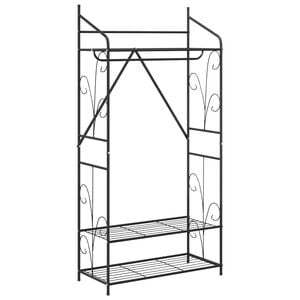 vidaXL &Ouml;ppen garderob Enf&auml;rgad 78 x 36 x 158 cm