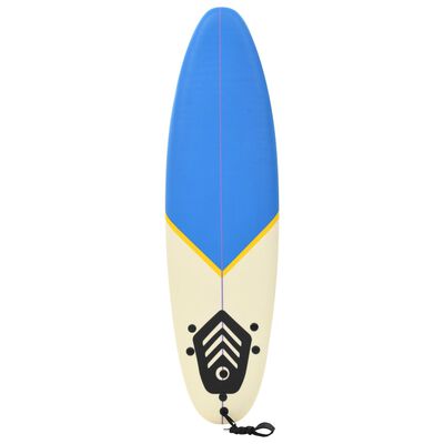 vidaXL Surfbräda 170 cm blå och gräddvit