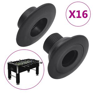 vidaXL Lager f&ouml;r fotbollsbord med 15,9/16 mm stavar 16 st