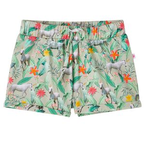 Shorts med sn&ouml;re f&ouml;r barn ljus khaki 116