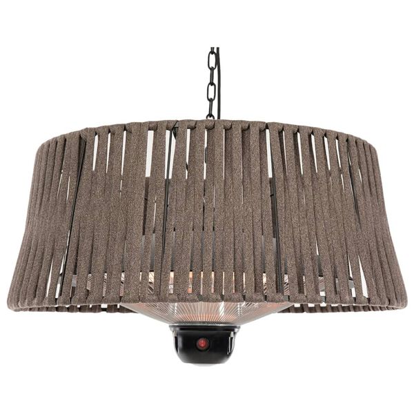 Sunred Hängande terrassvärmare Artix Corda 1800 W halogen brun