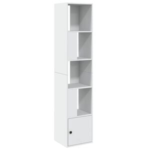 vidaXL Bokhylla vit 40x36x189 cm konstruerat tr&auml;