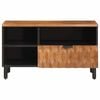 vidaXL TV-sk&aring;p Acacia Brun Finish 80 x 33 x 46 cm Massivt mangotr&auml;