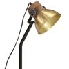 vidaXL Skrivbordslampa 25 W antik m&auml;ssing 18x18x60 cm E27