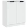 vidaXL Sk&aring;p vit 60x30x70 cm konstruerat tr&auml;
