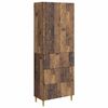 vidaXL Sk&aring;pset 2 pcs Gammalt tr&auml; 66 x 34,5 x 90 cm Konstruerat tr&auml;