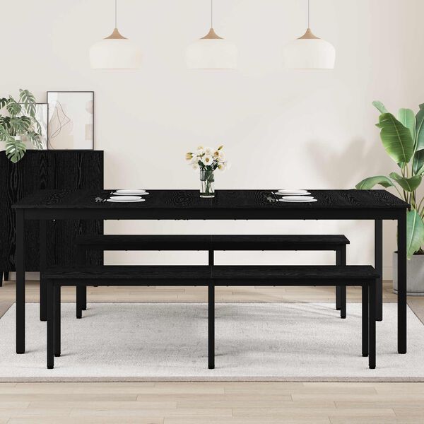 vidaXL Matbord Konstruerat tr&auml;