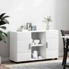 vidaXL Sideboard FLORIN Vit 88,5 x 30,5 x 55,5 cm Konstruerat tr&auml;