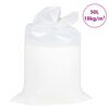 vidaXL Sitts&auml;ck fyllning EPS 50 L vit 18 kg/m&sup3;