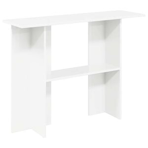 vidaXL Konsolbord Vit 100 x 30 x 75 cm Konstruerat tr&auml;