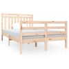 vidaXL S&auml;ngram massiv furu 120x190 cm