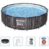 Bestway Pool Steel Pro MAX rund med tillbeh&ouml;r 427x107 cm