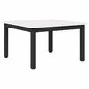vidaXL Kaffeebord Vit 60 x 60 x 36 cm Massiv furu