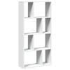 vidaXL Bokhylla vit 60x20x120,5 cm konstruerat tr&auml;