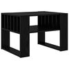 vidaXL Kaffeebord Svart Ek 66 x 49,5 x 45 cm Konstruerat tr&auml;