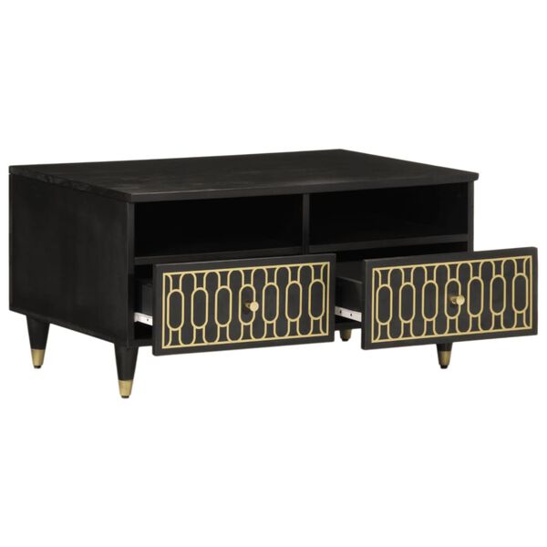 vidaXL Soffbord 80x54x40 cm massivt mangoträ