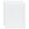 vidaXL Sk&aring;pluckor lamelldesign 2 st vit 61,5x49,4 cm massiv furu