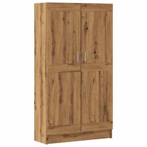 vidaXL Bokhylla artisan ek 82,5x30,5x150 cm konstruerat tr&auml;