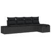 vidaXL Soffset 6 st konstrotting