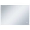 vidaXL Badrumsspegel LED med touch-sensor 80x60 cm