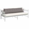 vidaXL Ryggkudde Taupe 200 x 19 x 50 cm tyg