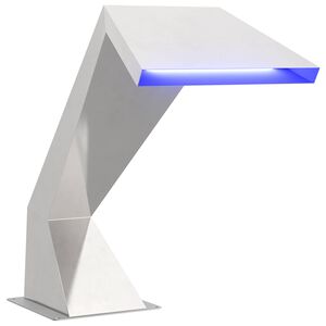 vidaXL Pool Vattenfall Rostfritt st&aring;l 63,5 x 29 x 51 cm Silver