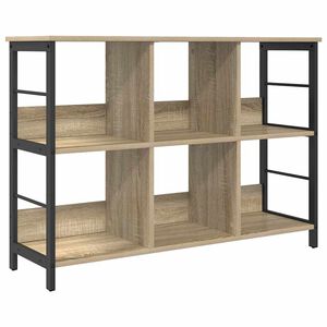 vidaXL Hyllsystem 6 niv&aring;er 102 x 32 x 72,5 cm Konstruerat tr&auml;