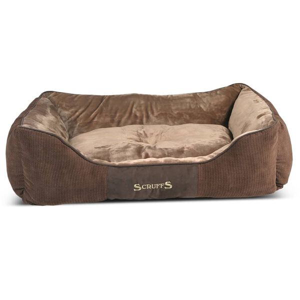 Scruffs & Tramps Djurb&auml;dd Chester strl. XL 90x70 cm brun 1169