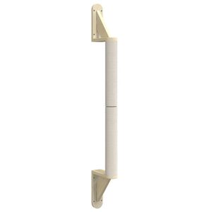 vidaXL V&auml;ggmonterad kl&ouml;spelare 109 cm sisal